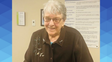 VON volunteer smiling