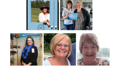 Headshots of Patricia, Trudy, Pieternella, Ruth & Judy