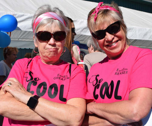 Two participants in the Activity Challenge 